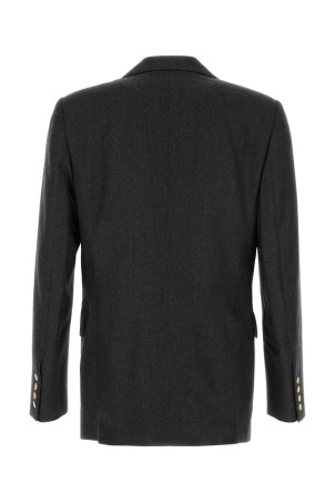 Блейзер Captain з вовняної суміші кольору вугілля VIVIENNE WESTWOOD (2301002JW0173) Блейзер Captain з вовняної суміші кольору вугілля VIVIENNE WESTWOOD (2301002JW0173)