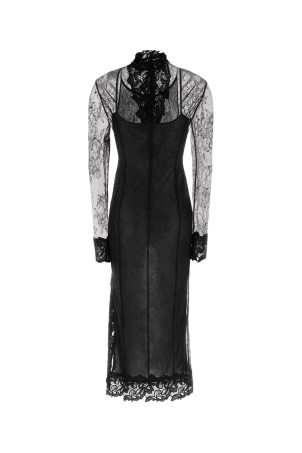 Чорна мереживна сукня BLUMARINE (4A379A) Чорна мереживна сукня BLUMARINE (4A379A)