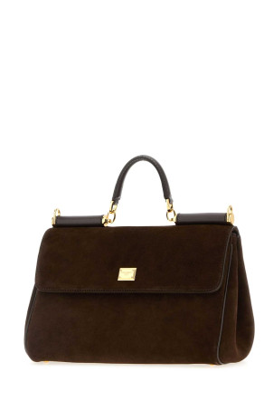 Коричнева замшева сумочка My Sicily DOLCE & GABBANA (BB7782BO903) DOLCE & GABBANA