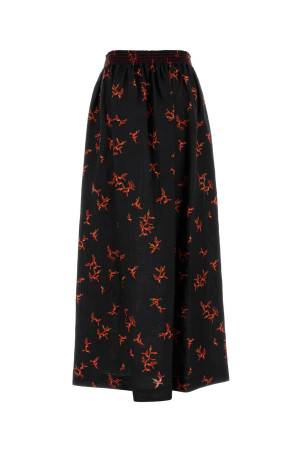 Printed linen skirt FENDI (FAB394AT8M) Printed linen skirt FENDI (FAB394AT8M)