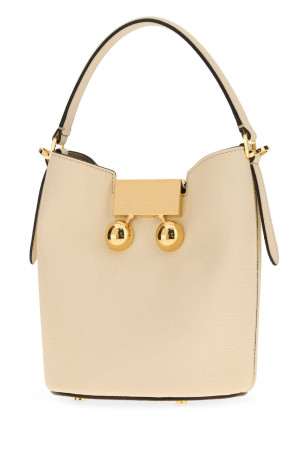 Кожаная сумка Trunkaroo цвета слоновой кости MARNI (SCMP0081U0P8185) Кожаная сумка Trunkaroo цвета слоновой кости MARNI (SCMP0081U0P8185)