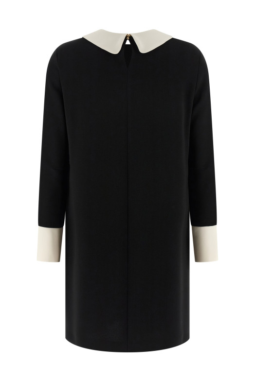 'Golfo' dress Black-grey