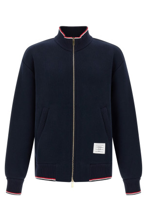RWB свитшот с трубочными элементами Синий THOM BROWNE MJT545AJ0233415 RWB свитшот с трубочными элементами Синий THOM BROWNE MJT545AJ0233415