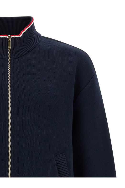 RWB свитшот с трубочными элементами Синий THOM BROWNE MJT545AJ0233415 RWB свитшот с трубочными элементами Синий THOM BROWNE MJT545AJ0233415