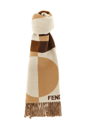 Cashmere wool scarf Brown Cashmere wool scarf Brown