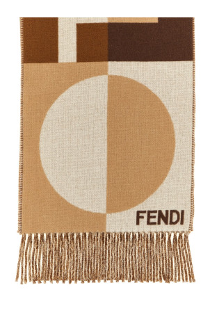 Cashmere wool scarf Brown Cashmere wool scarf Brown