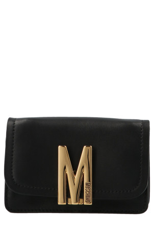 Міні-клатч «M» Чорний MOSCHINO A749280080555
