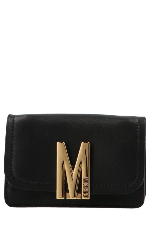 Міні-клатч «M» Чорний MOSCHINO A749280080555
