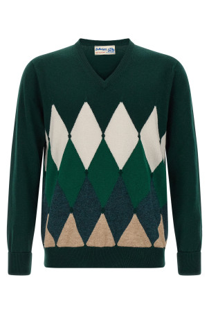 Свитер с узором «аргил» Зеленый BALLANTYNE B2P00112KA892508 Свитер с узором «аргил» Зеленый BALLANTYNE B2P00112KA892508