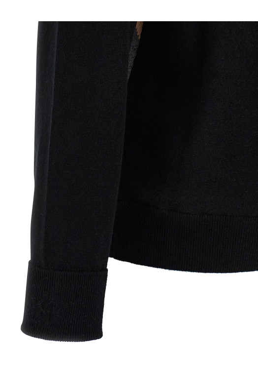 Свитер с узором «аргил» Черный BALLANTYNE B2P00112KA895510 Свитер с узором «аргил» Черный BALLANTYNE B2P00112KA895510