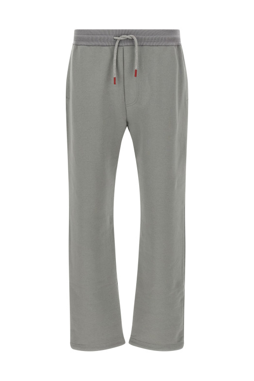 Хлопковый спортивный костюм Серый KITON UMJ002204002