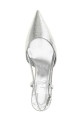 'Miss Z' slingback Silver