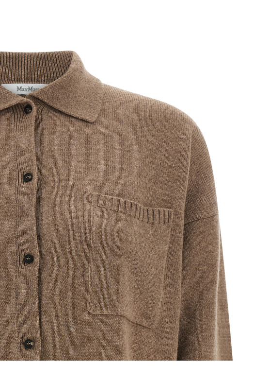 'Bull' cardigan Brown