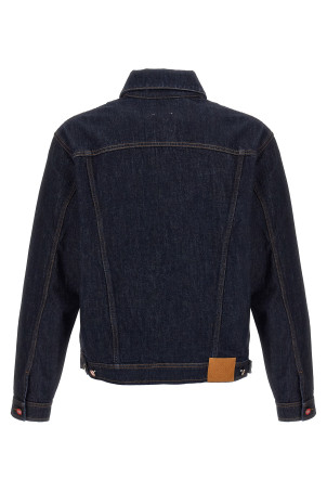 Джинсова куртка Blue CASABLANCA MPF25JK40101INDIGO Джинсова куртка Blue CASABLANCA MPF25JK40101INDIGO