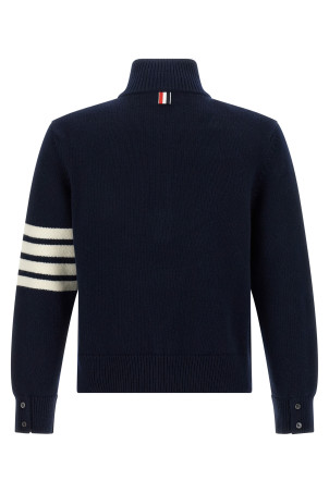 4BAR half zip sweater Blue 4BAR half zip sweater Blue