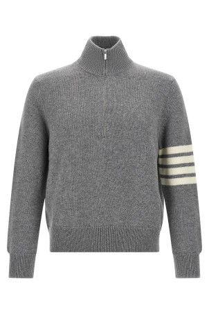 4BAR half zip sweater Gray 4BAR half zip sweater Gray