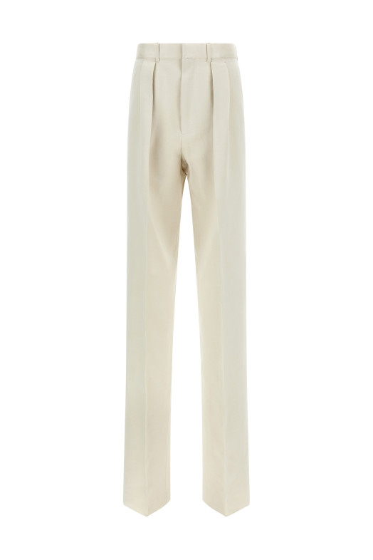 Double pinch pants Beige