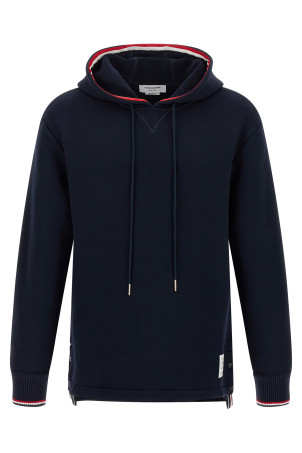 RWB худі з капюшоном, синій THOM BROWNE MJT544AJ0233415 RWB худі з капюшоном, синій THOM BROWNE MJT544AJ0233415