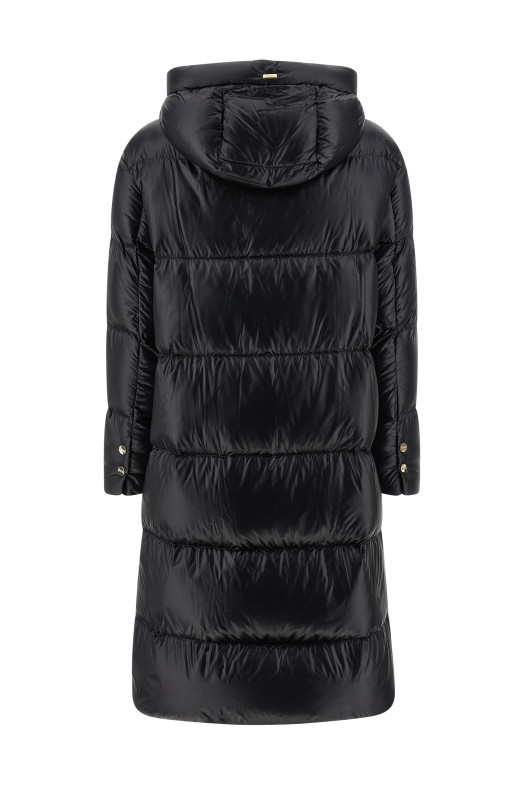 Ультралегкая пуховая куртка Черная HERNO PI001519D12017Z9300 Ультралегкая пуховая куртка Черная HERNO PI001519D12017Z9300