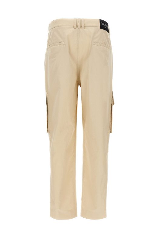 Брюки-карго Бежевые BALMAIN FH1PM095CG150AS Брюки-карго Бежевые BALMAIN FH1PM095CG150AS