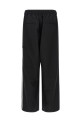 Wool blend pants Black