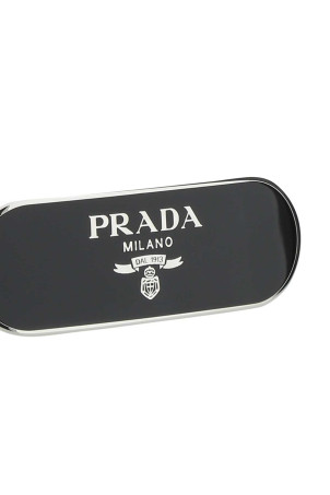 Black metal hair clip Black PRADA (1IF0222BA6) Black metal hair clip Black PRADA (1IF0222BA6)