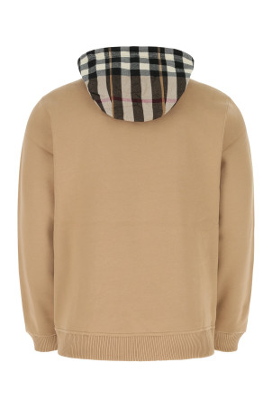 Бежевая толстовка из хлопковой смеси BURBERRY (8045006) Бежевая толстовка из хлопковой смеси BURBERRY (8045006)