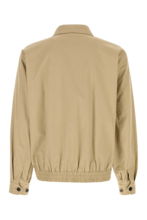 Beige gabardine jacket SAINT LAURENT (836360YZ9BW)
