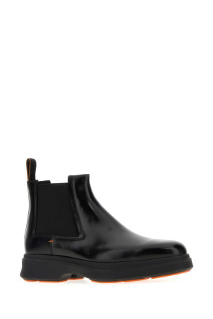 Черные кожаные ботильоны Easy Nova SANTONI (MGEF19169NEAXNTG) Черные кожаные ботильоны Easy Nova SANTONI (MGEF19169NEAXNTG)
