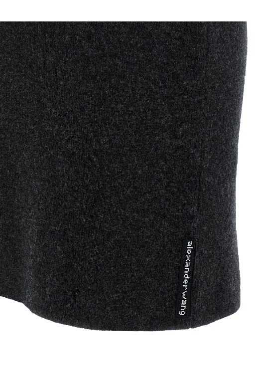 Поло-платье Gray T BY ALEXANDER WANG 4KC4256063010 Поло-платье Gray T BY ALEXANDER WANG 4KC4256063010