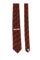 Striped tie Bordeaux