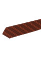 Striped tie Bordeaux