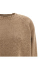 Шерстяной свитер Бежевый TORY BURCH 171871296 Шерстяной свитер Бежевый TORY BURCH 171871296