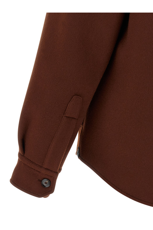 Рубашка-накидка «Vagabond» Коричневая SLVL0LOAA402500