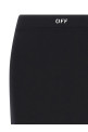 Logo skirt Black