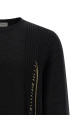 Светр з вишивкою Чорний YOHJI YAMAMOTO HLK25196BLACK2 Светр з вишивкою Чорний YOHJI YAMAMOTO HLK25196BLACK2