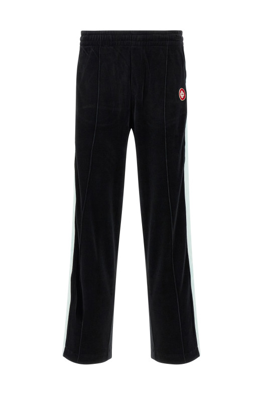 Брюки Chenille черного цвета CASABLANCA MPF25JTR28101BLACK Брюки Chenille черного цвета CASABLANCA MPF25JTR28101BLACK