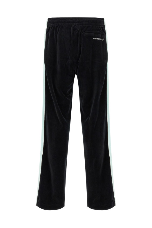 Брюки Chenille черного цвета CASABLANCA MPF25JTR28101BLACK Брюки Chenille черного цвета CASABLANCA MPF25JTR28101BLACK