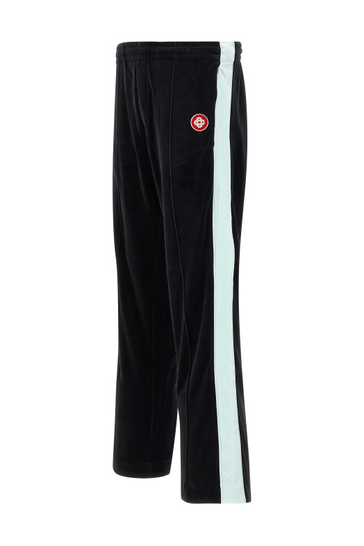 Брюки Chenille черного цвета CASABLANCA MPF25JTR28101BLACK Брюки Chenille черного цвета CASABLANCA MPF25JTR28101BLACK