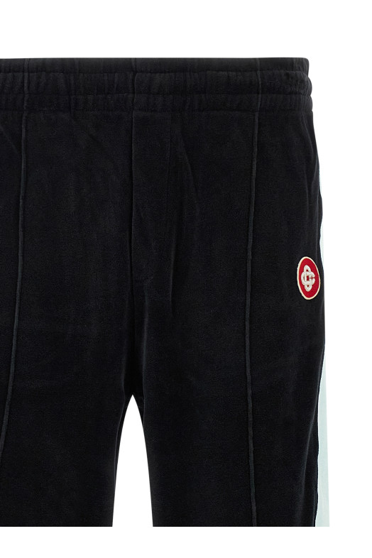 Брюки Chenille черного цвета CASABLANCA MPF25JTR28101BLACK Брюки Chenille черного цвета CASABLANCA MPF25JTR28101BLACK