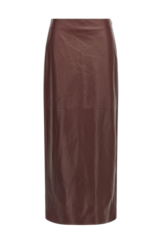 'Column Long' skirt Bordeaux