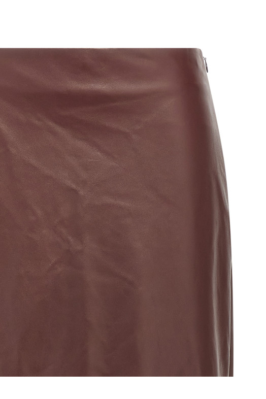 'Column Long' skirt Bordeaux