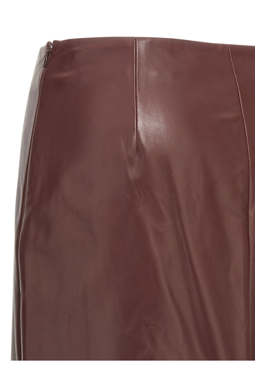 'Column Long' skirt Bordeaux