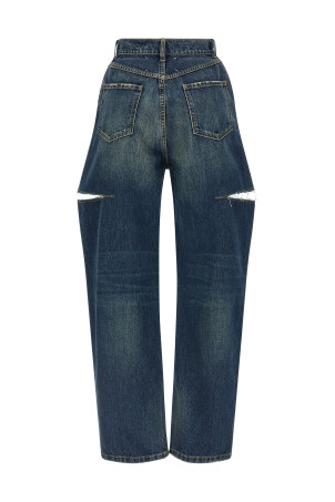Джинси з вирізами Сині MAISON MARGIELA S51LA0051M30016963 Джинси з вирізами Сині MAISON MARGIELA S51LA0051M30016963