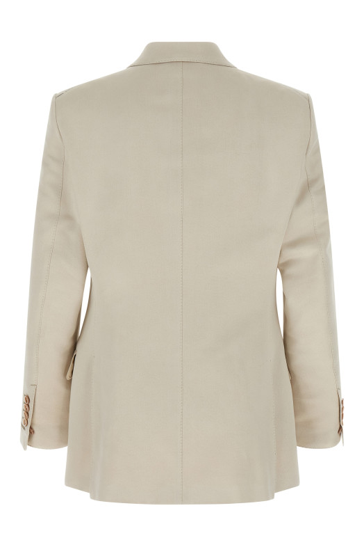 Double-breasted blazer Beige