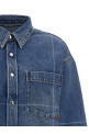 Укорочена джинсова сорочка Синя DENIM X ALEXANDER WANG 4DC4252913400C Укорочена джинсова сорочка Синя DENIM X ALEXANDER WANG 4DC4252913400C