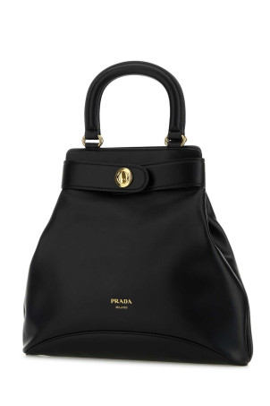 Black leather medium rada Carey handbag Black PRADA (1BG567VKOO2HIA)