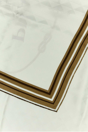 Вишитий шовковий фуляр PRADA (1FF0012HIG)