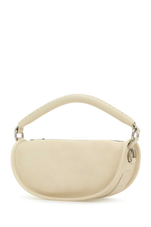 Шкіряна сумочка кольору слонової кістки BURBERRY (8109117) Шкіряна сумочка кольору слонової кістки BURBERRY (8109117)