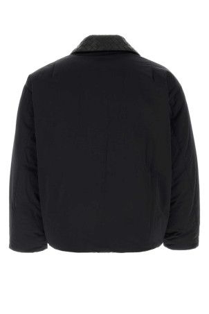 Чорна нейлонова пухова куртка Чорна BOTTEGA VENETA (837043V5O30)